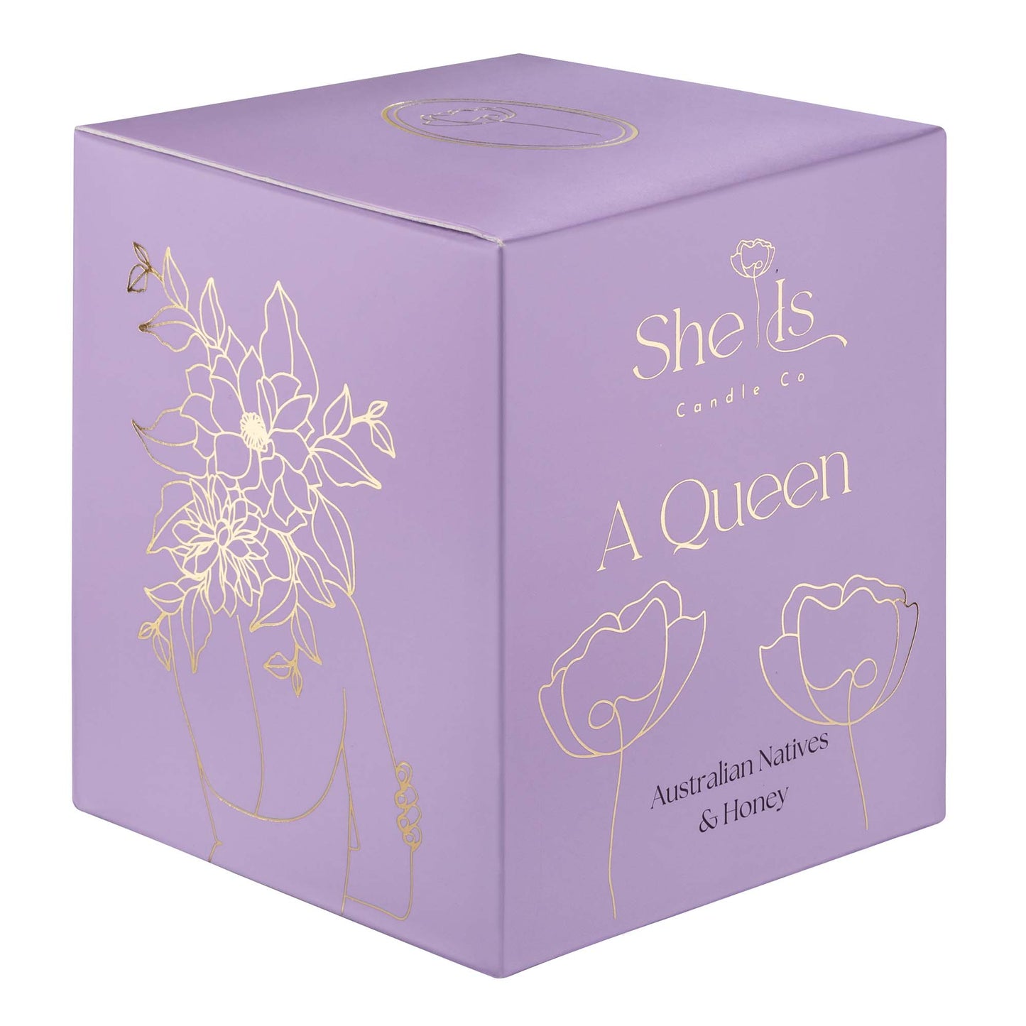 She Is A Queen Candle