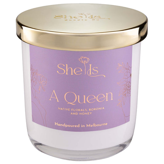 She Is A Queen Candle