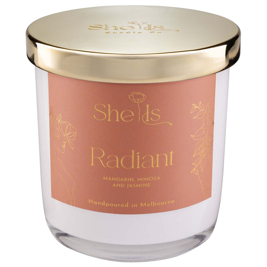 She Is Radiant Candle