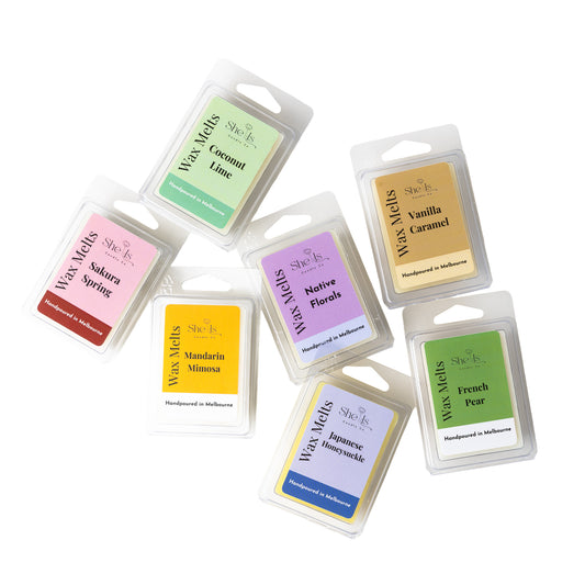 Aroma Glow White Ceramic Wax Melt Warmer + 3 Wax Melt Bundle