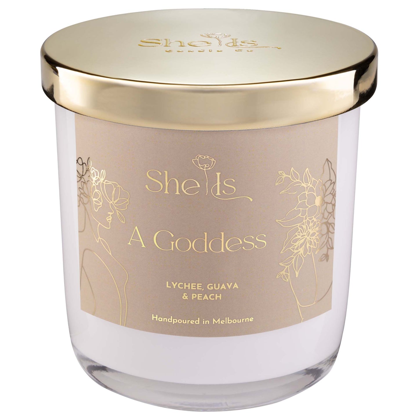 She Is A Goddess Candle